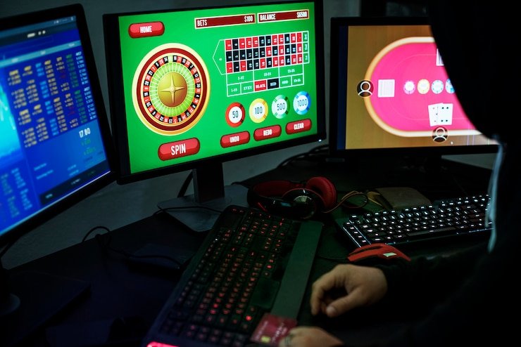 Dealer profesional di meja Dragon Tiger Live 1win online dengan streaming video real-time