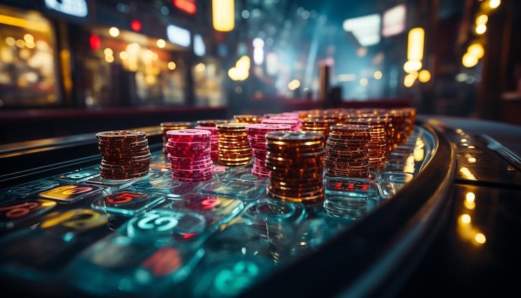 Dealer profesional di meja Blackjack live 1win online